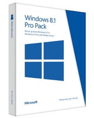 5VR-00174 - Microsoft - Software/Licença Windows 8.1 Pro Pack