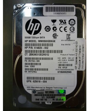 632142-001 - HP - HD disco rigido 2.5pol SATA 500GB 7200RPM