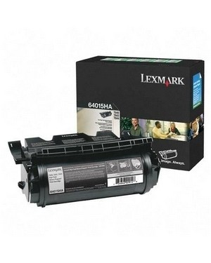 64015HA - Lexmark - Toner T640 preto T640 T640dn T640dtn T640n T640tn T642 T642dtn T642n