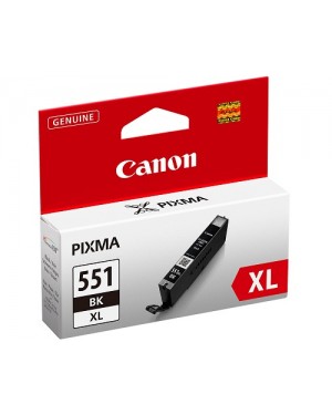 6443B004 - Canon - Cartucho de tinta CLI-551XL preto PIXMA MG6350