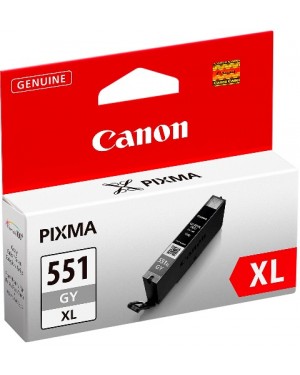 6447B001 - Canon - Cartucho de tinta CLI-551XL cinzento PIXMA MG6350