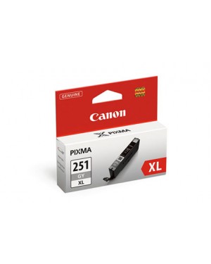 6452B001 - Canon - Cartucho de tinta CLI-251GY cinzento PIXMA iP7220 MG5420 MG6320 MX722 MX922