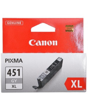 6476B001 - Canon - Toner CLI-451GY cinzento MX924 iP7240 MG5440 MG6340
