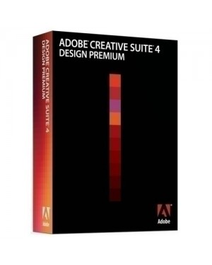 65021833AD01A00 - Adobe - Software/Licença Creative Suite CS4 Design Premium 4, Win, L1, 1-2499, EN