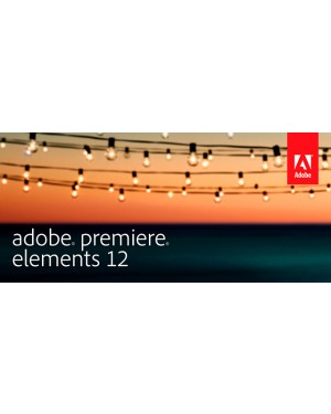 65225335AF01A00 - Adobe - Software/Licença TLPG-1 Premiere Elements 12 UPG