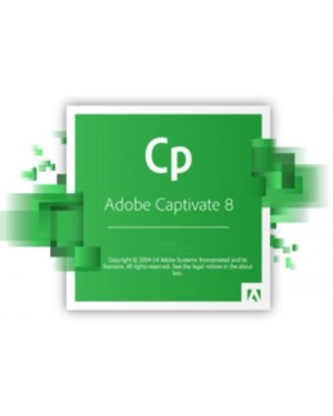 65232091AF01A00 - Adobe - Software/Licença TLPG-1 Captivate 8