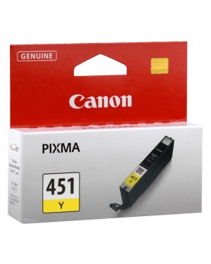 6526B001 - Canon - Toner CLI-451Y amarelo MG6340 MG5440 IP7240