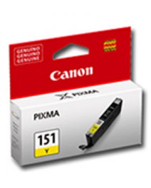 6531B001 - Canon - Cartucho de tinta CLI-151Y amarelo PIXMA MG6310 MG5410 iP7210