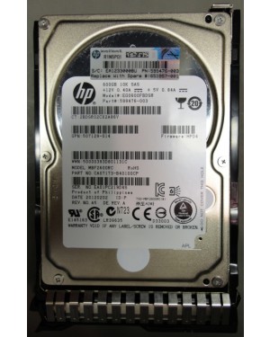 653957001 - HP - HD disco rigido 2.5pol SAS 600GB 10000RPM
