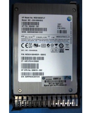 653965-001 - HP - HD Disco rígido SATA 100GB 257MB/s