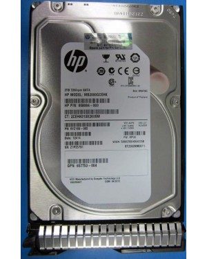 658102-001 - HP - Disco rígido HD 2TB hot-plug SATA HDD