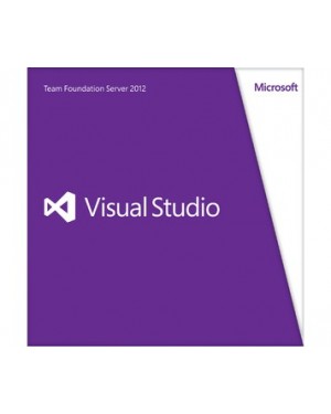 66B-00724 - Microsoft - Software/Licença Visual Studio Team Foundation Server 2012, GOL NL, 1 lic