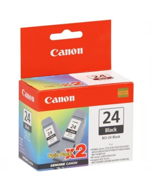 6881A009 - Canon - Cartucho de tinta BCI-24 preto i250 i320 i350 i450 i455 i470D i475D MultiPASS F20 MP3