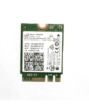 7265.NGWG.W - Intel - Placa de rede Wireless 867 Mbit/s M.2