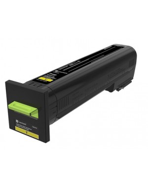 72K2XY0 - Lexmark - Toner amarelo CS820dte CS820dtfe CS820de