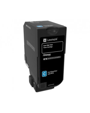 74C0H20 - Lexmark - Toner CS725 ciano