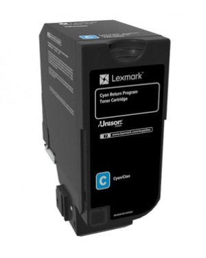 74C20C0 - Lexmark - Toner ciano CX725de CX725dhe CS725de CS720de