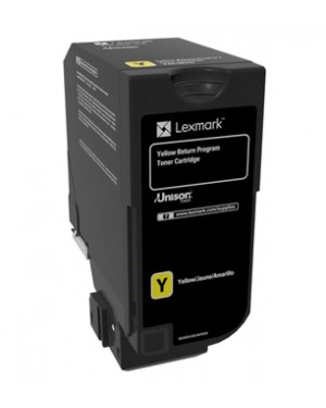 74C20Y0 - Lexmark - Toner amarelo CX725de CX725dhe CS725de CS720de