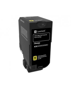 74C2HYE - Lexmark - Toner amarelo CS725