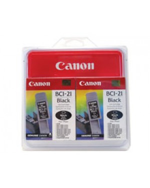 760330 - Canon - Cartucho de tinta BCI-21 preto