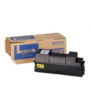 80419506 - KYOCERA - Toner TK-360 preto FS4020DN (incl. KYOlife 3Y)