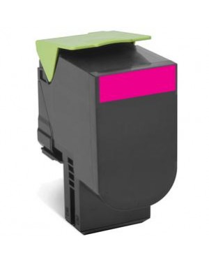 80C2HME - Lexmark - Toner magenta CX410de / CX410dte CX410e CX510de CX510dhe CX510dthe