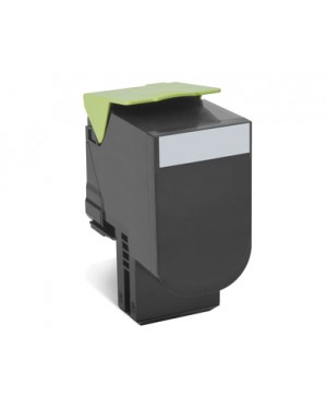 80C2SK0 - Lexmark - Toner 802SK preto CX510de CX410de CX410e CX510dhe CX510dthe CX410dte CX310dn C