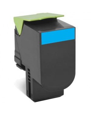 80C2XC0 - Lexmark - Toner 802XC ciano CX510de CX510dhe CX510dthe