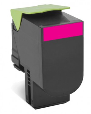 80C80M0 - Lexmark - Toner magenta CX510de/CX410de/CX410e/CX510dhe/CX510dthe/CX410dte/C