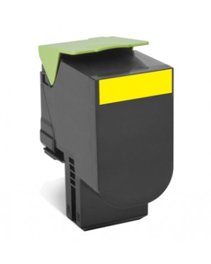 80C8HY0 - Lexmark - Toner amarelo CX510de/CX410de/CX410e/CX510dhe/CX510dthe/CX410dte