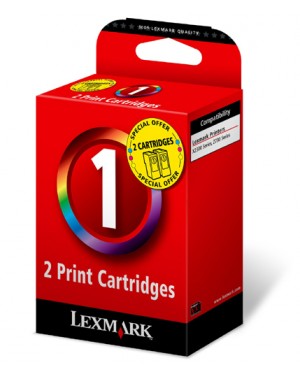 80D2131 - Lexmark - Cartucho de tinta Colour preto