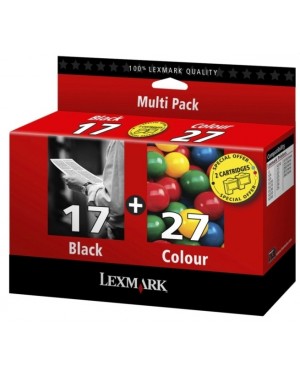 80D2952 - Lexmark - Cartucho de tinta Nr.17 preto ciano magenta amarelo