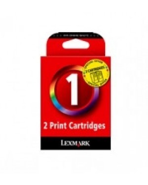 80D2955BA - Lexmark - Cartucho de tinta Twin-Pack preto