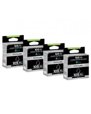 80D2984BL - Lexmark - Toner 105XL preto Pinnacle Pro901 Platinum Pro905 Prestige Pro805
