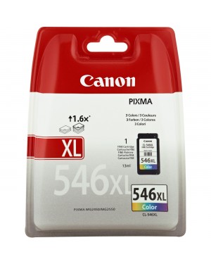 8288B004 - Canon - Cartucho de tinta CL-546XL ciano magenta amarelo PIXMA MG2450