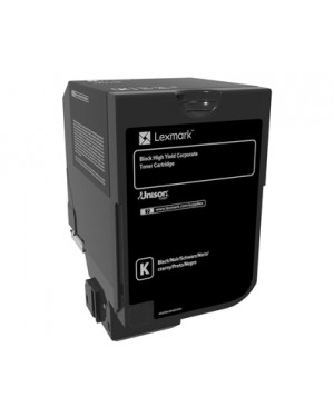 84C2HKE - Lexmark - Toner preto CX725