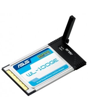 90-I992E0 - ASUS_ - Placa de rede Wireless 125 Mbit/s CardBus ASUS