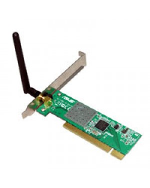 90-I9BOEI-OPAZ - ASUS_ - Placa de rede Wireless 54 Mbit/s PCI ASUS