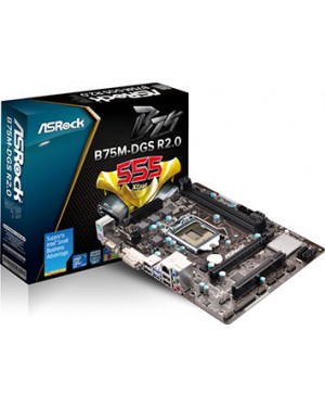 90-MXGPY0-A0BAYZ - Outros - Placa Mãe i3/i5/i7 1155 DDR3 Aud/Vid/Lan ATX AsRock