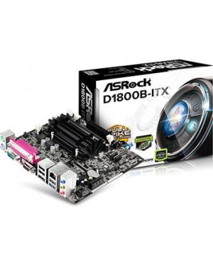 90-MXGRF0-A0BAYZ - Outros - Placa Mãe Plataforma Miccro DDR3 Aud/Vid/LAN ATX Intel Bay Trail-D AsRock