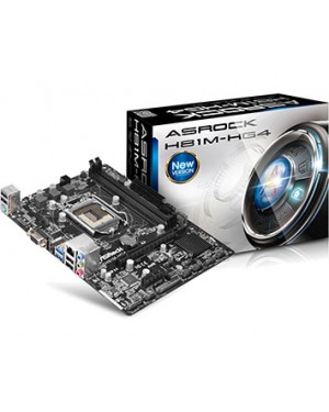 90-MXGS90-A0BAYZ - Outros - Placa Mãe i3/i5/i7 1150 DDR4 Aud/Vid/Lan ATX AsRock