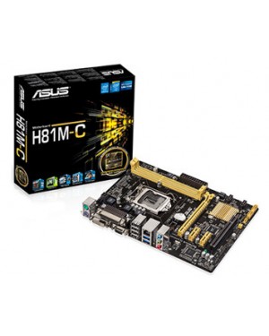 90MB0HB0-C1BAY0 - Asus - Placa Mãe Core i3/i5/i7 1150 DDR3 Aud/Vid/Lan