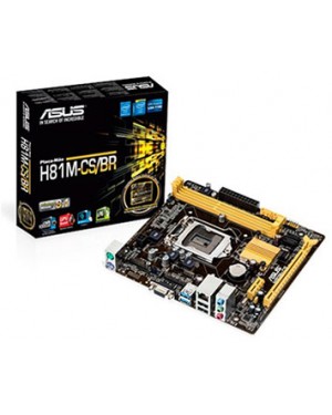 90MB0LK0-C1BAY1 - ASUS_ - Placa Mãe Core i3/i5/i7 1150 DDR3 Aud/Vid/Lan Asus