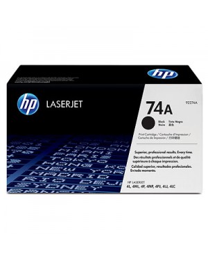 92274A - HP - Toner 74A preto LaserJet 4L 4ML 4P 4MP