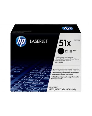 926L99640 - Xerox - Toner Q7551X preto Laser Jet P3005 M3027mfp M3035mfp