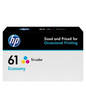 B3B08AN - HP - Cartucho de tinta 61 ciano magenta amarelo Deskjet 1010 2510 2512 2540 3510 ENVY 5530 4500 Officejet