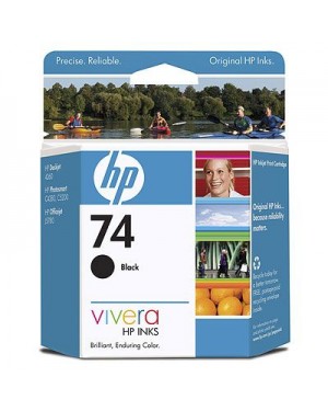B3B20AN - HP - Cartucho de tinta 74 preto