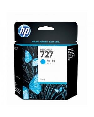 B3P13A - HP - Cartucho de tinta 727 ciano