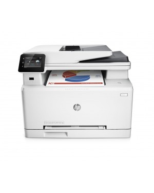 B3Q11A - HP - Impressora multifuncional LaserJet Pro MFP M277dw laser colorida 18 ppm A4 com rede sem fio