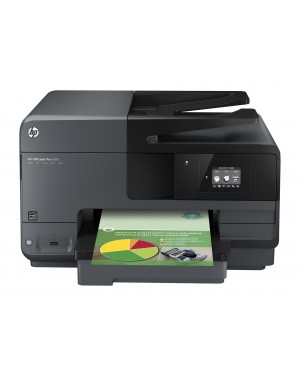 BA7F64A01 - HP - Impressora multifuncional OfficeJet Pro 8610 e-AiO jato de tinta colorida 19 ppm A4 com rede sem fio